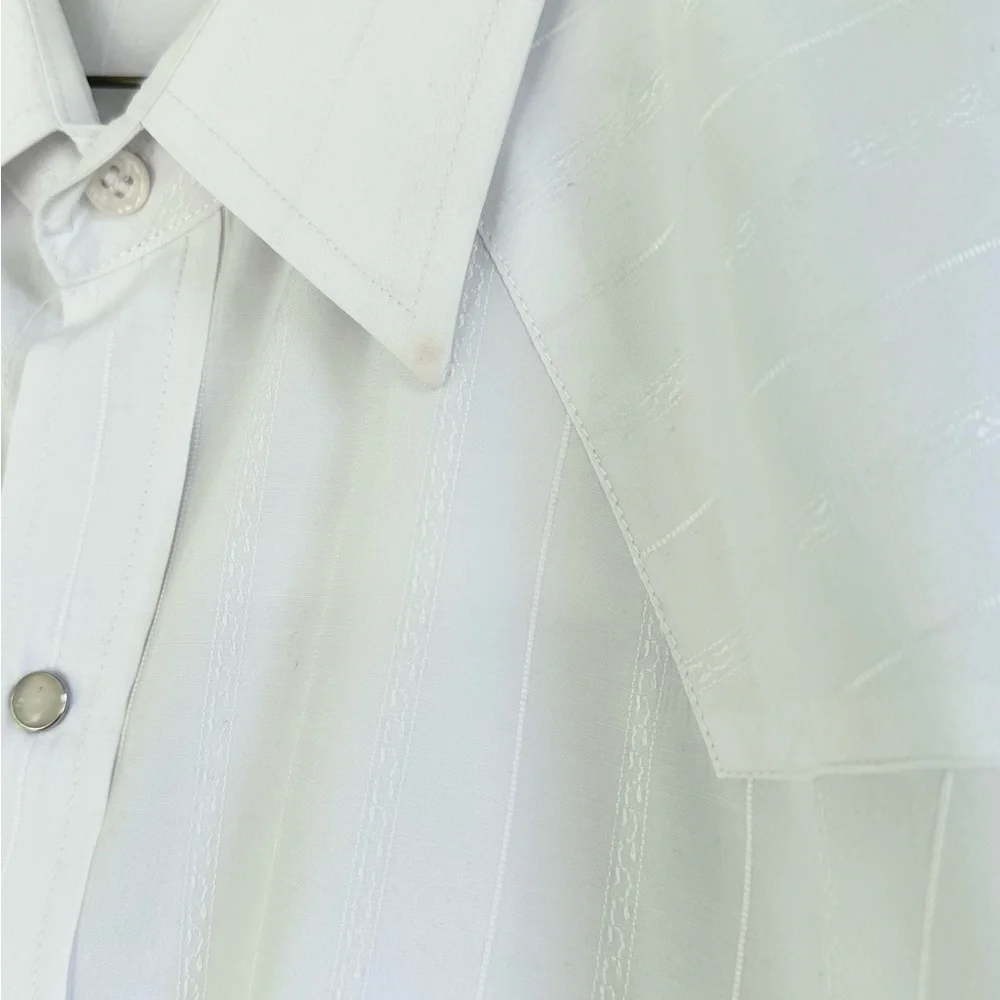 Ely Cattleman White Short‎ Sleeve Button Down Shirt